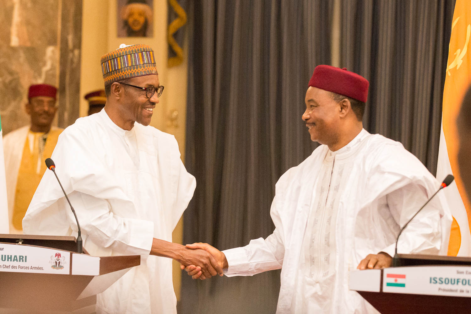 Muhammadu Buhari & Mahamadou Issoufou