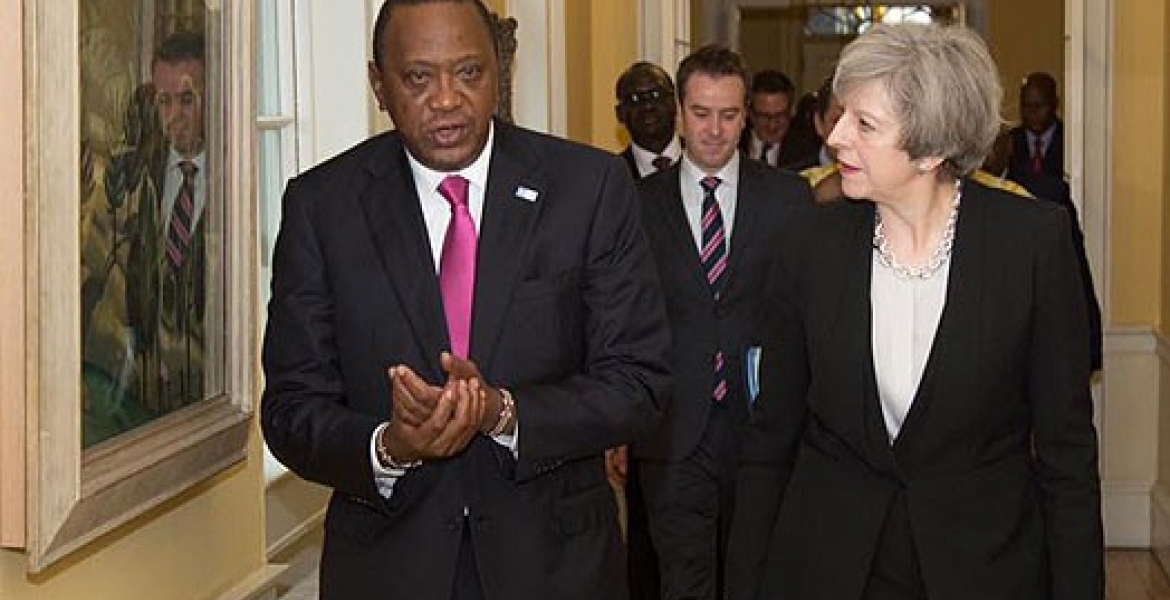 Uhuru & May in Kenya