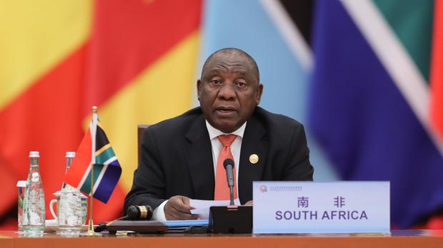 Ramaphosa in China