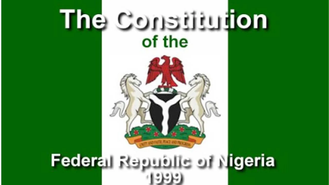 Nigerian Constitution Cover