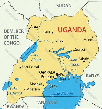 Uganda Map